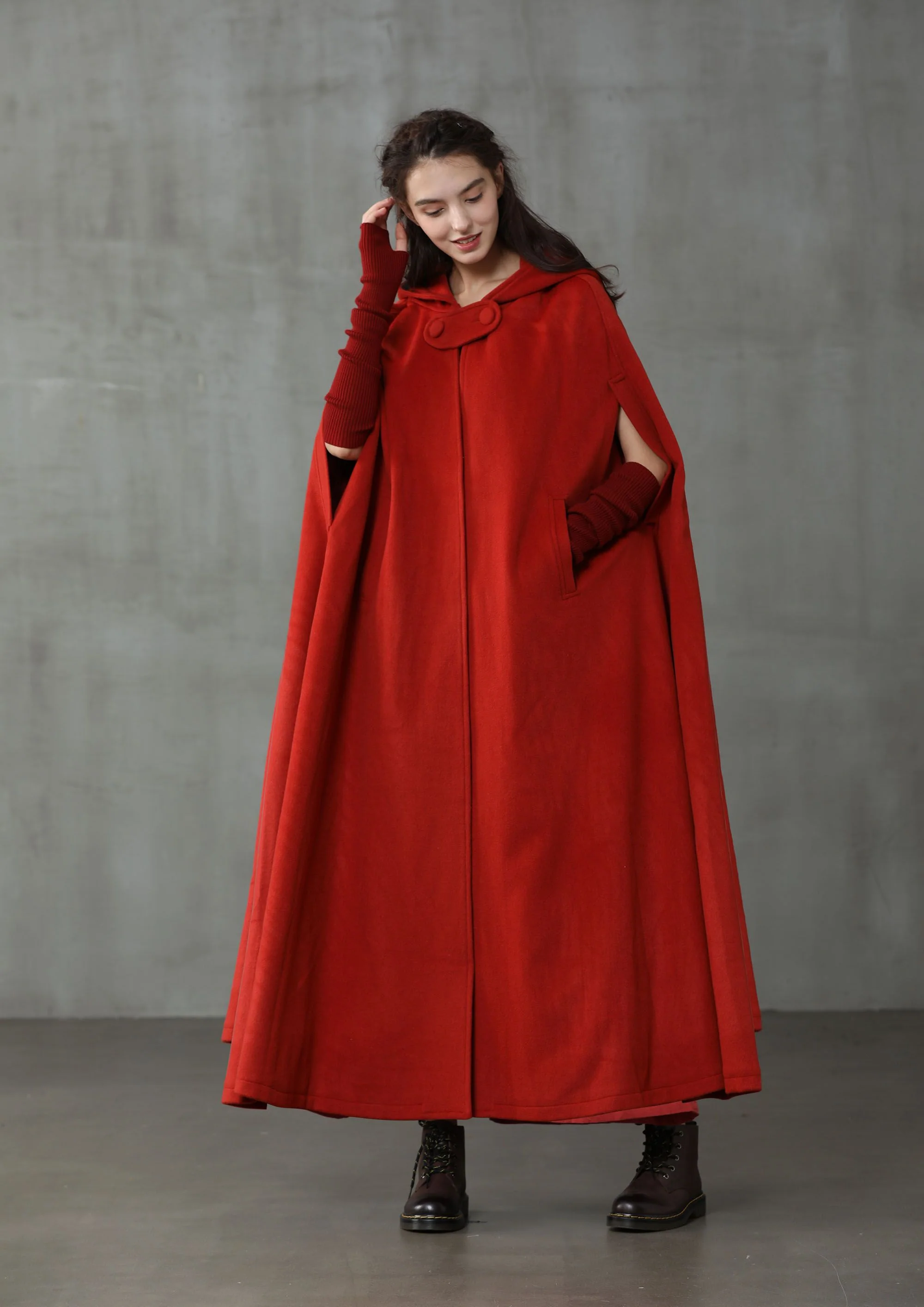 Christmas Outlander 2020 | 100% Wool Cloak Coat - Image 5