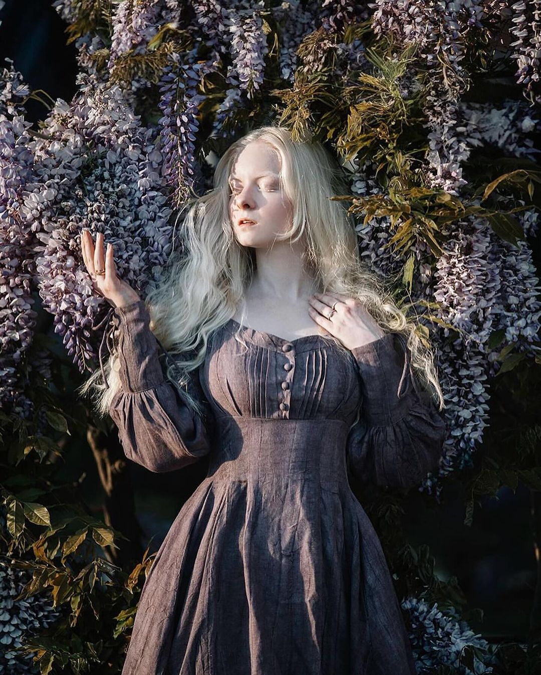 Phoenix 24 | Embroidery Daisy Linen Dress - Image 26