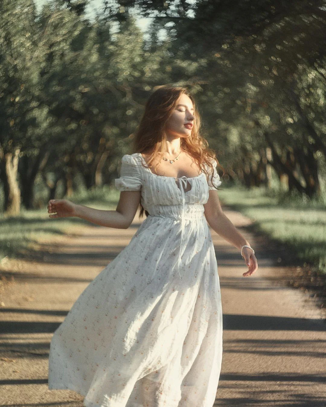 BERGAMOTE 20 |Floral Linen Dress - Image 3