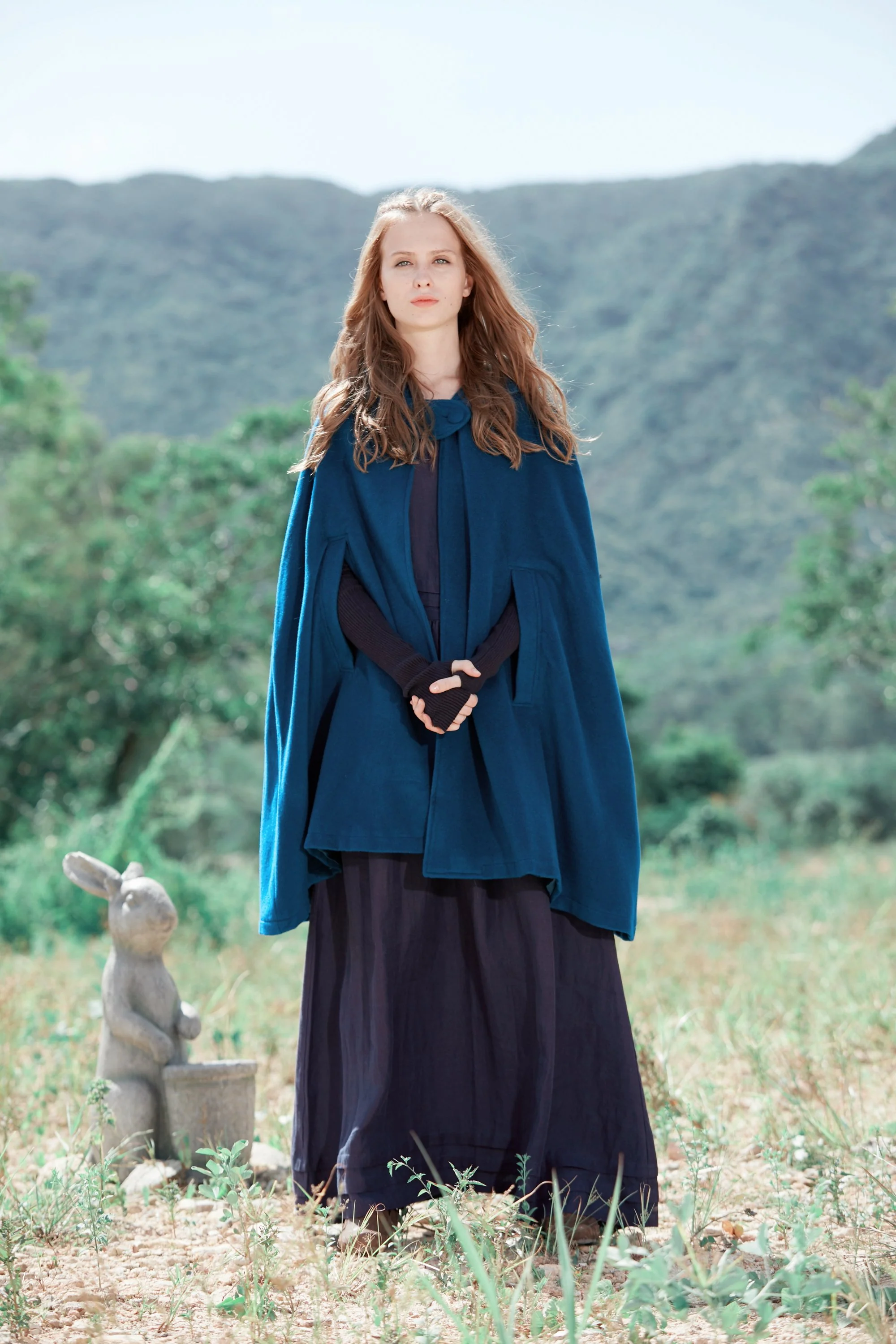 The New Yorker | Hooded Cashmere Cape - Image 18
