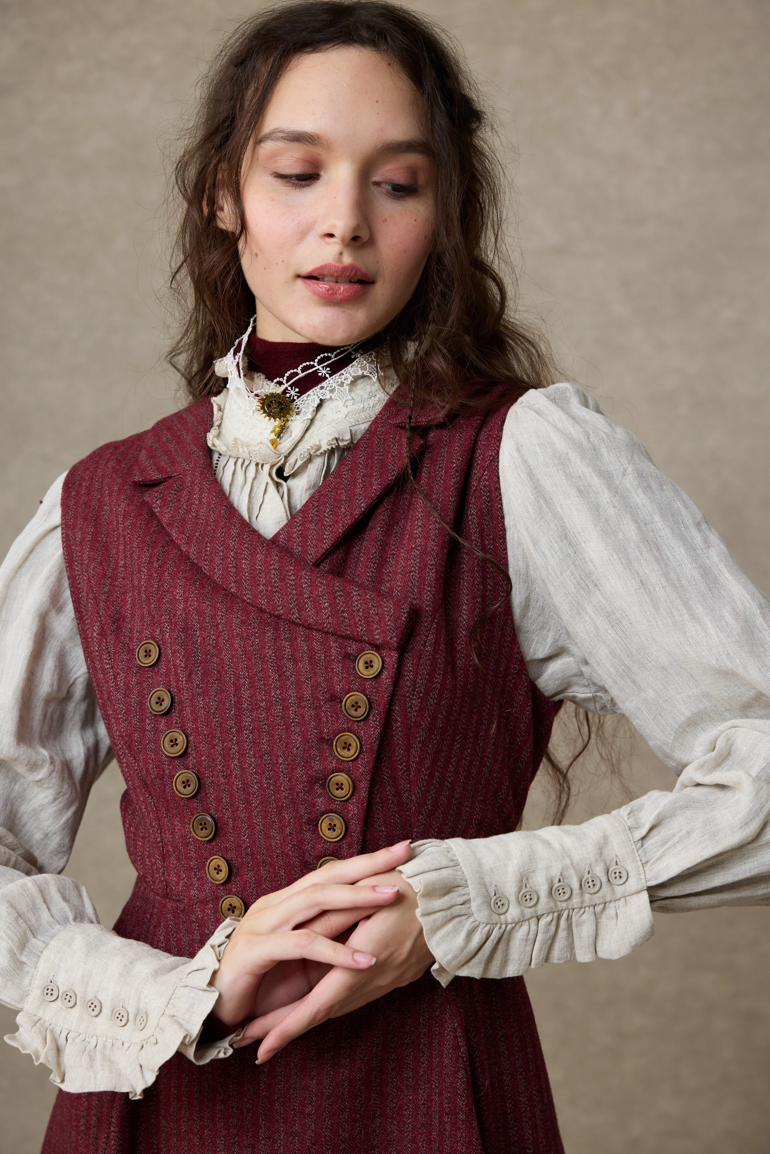 Helen 17| Vintage wool dress - Image 29